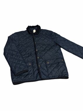 Crewcuts Quilted Jacket in Dark Navy